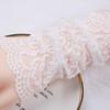 Lace Arm Cover Sun Protection Ice Cover Summer Women Driving Gloves Outdoor Breathable Elastic Half Finger Long Cover