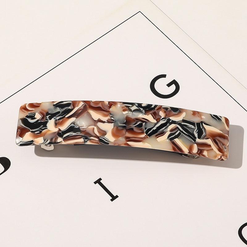 Vintage Hair Clips for Women Hair Barrettes Elegant Colorful Hair Clips Girls Hairclip Hair Accessories Acetate Hairpin  New