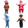 Adult Inflatable Santa Snowman Gingerbread Man Costume For Cosplay And Halloween Parties