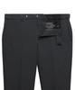 MUSINSA STANDARD Tapered Hidden Elastic Waist Length Slacks [Gray]