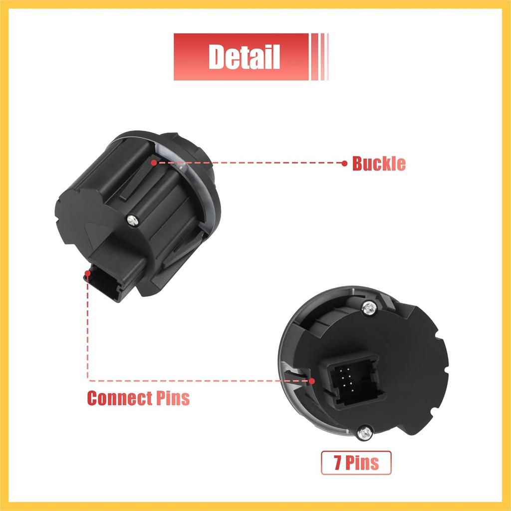 for Ford F-150 2010-2014 AL3Z-14B166-BA 4x4 4WD E-Locker Control Switch Knob Electronic Locking Differential Switch Knob Auto Replacement Parts