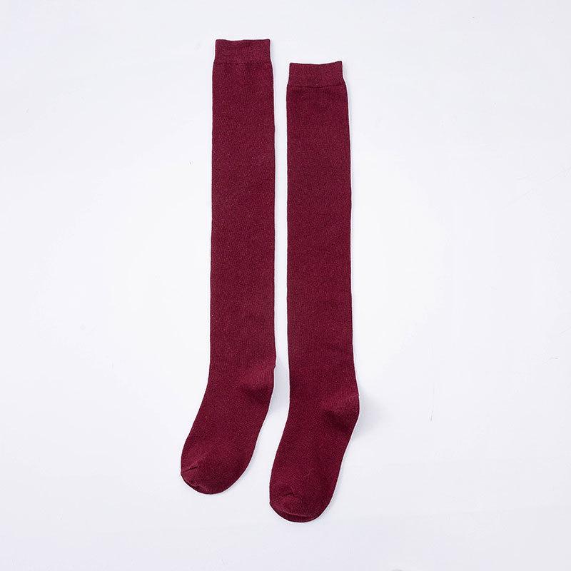 JK Korean Style Over-the-Knee Socks for Women – Spring/Autumn Mid-Calf, Japanese School Style, Slim-Fit.