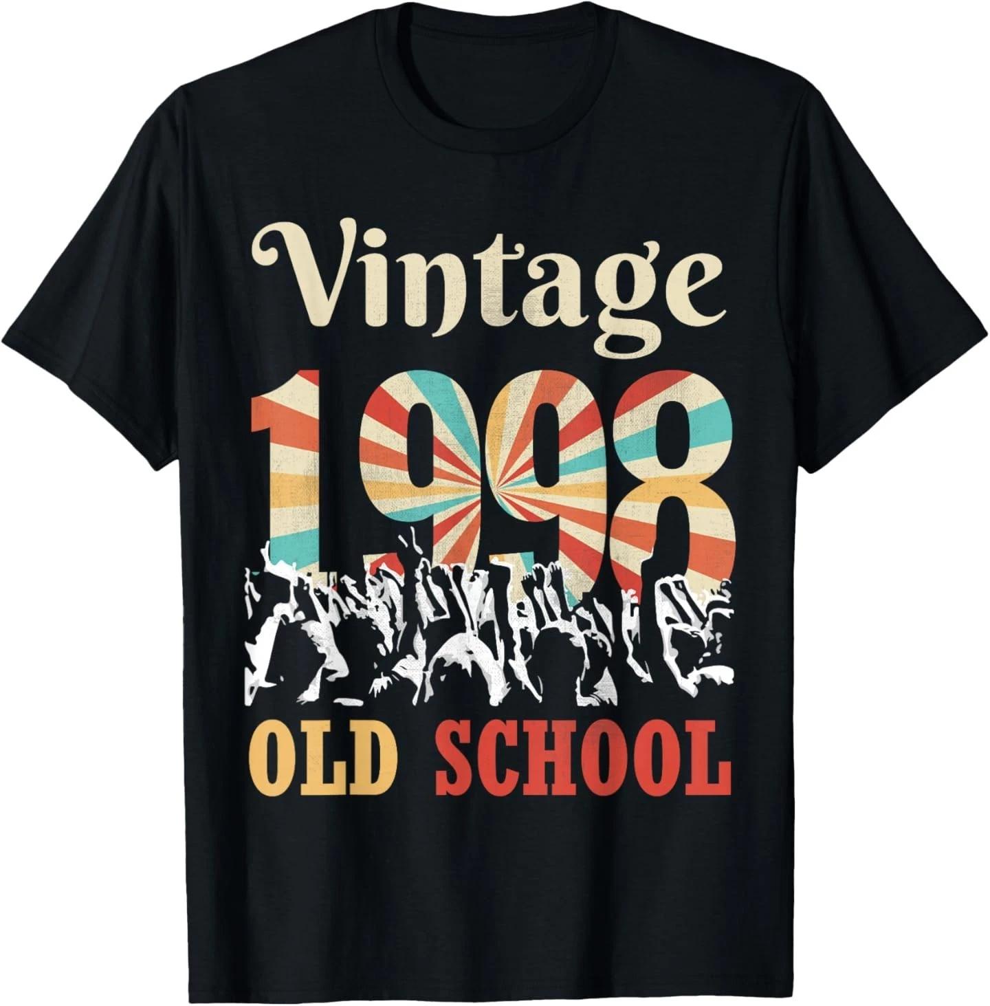 Vintage Class of 1998 Old School Retro Sunburst Reunion T-Shirt 3XL