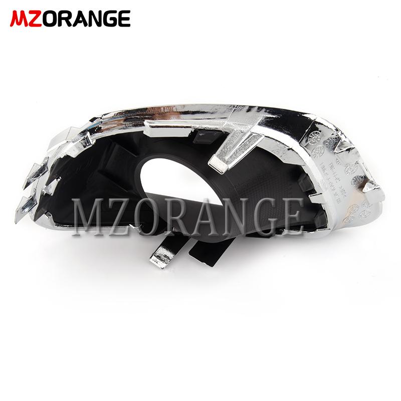 For Jeep Compass 2011-2017 Car Front Bumper Fog Light Cover Lamp Trim Frame Foglight Foglamp Cap Hood Lid Bezel