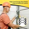 2025+ 12 Pcs Nylon Garage Door Roller 2 Inch Quiet Garage Rollers Bulk 6200ZZ Bearing Replacement for Garage Door Supplies