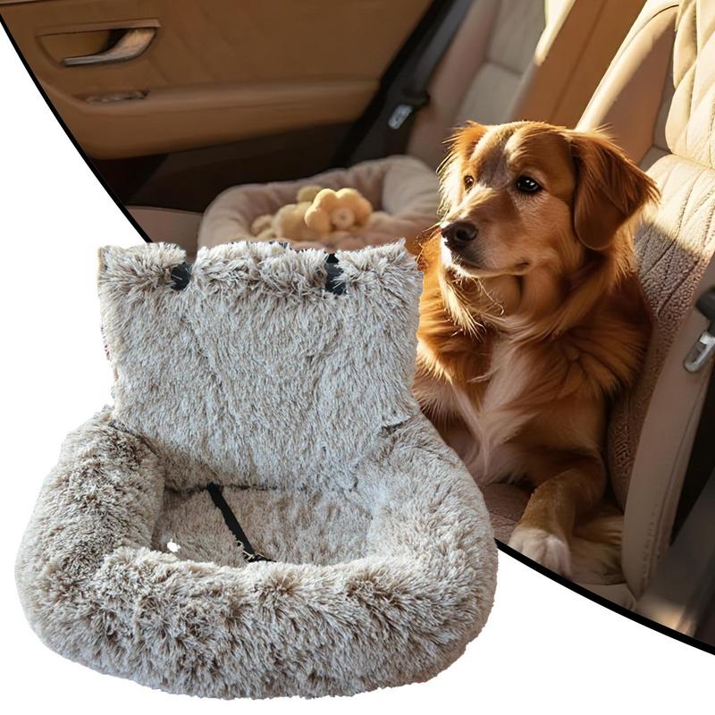 Dog Car Seat Soft Pet Booster Car Seat Detachable Design Traveling Bed Auto Interior Accessories for Small Medium Large Dogs