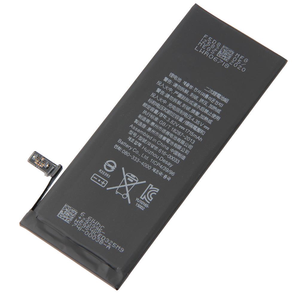 Rechargeable Lithium Battery Replacement For iPhone 6s iPhone6s Phone Battery 1715mAh