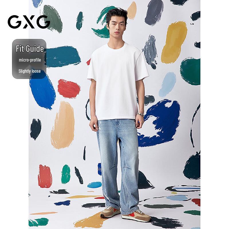 GXG Men's Round Neck Knit T-Shirt
