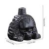 Laute Schreipfeife mit schreiendem Totenkopf-Design Gotischer Klangmacher Neuheit Horror-Sammlerstück für Halloween Scherz Partyzubehör