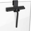 Matte Black Glass Wiper Streak Free Window Scraper Household Tool Shower Squeegee Shower Doors