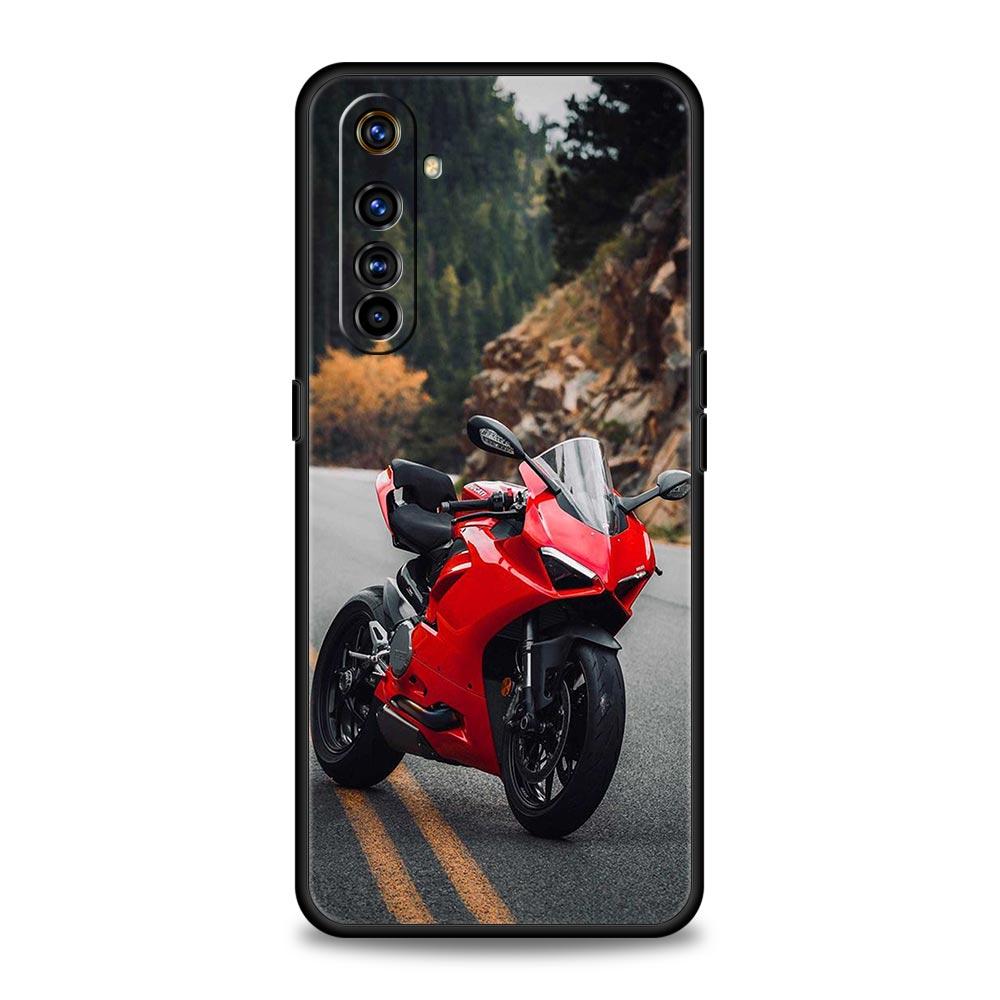 

Moto Cross Motorcycle Sports Case For Realme 12 11 10 9 8 5G 7 6 GT5 GT3 GT2 Pro C21 C25 C35 For Realme GT Neo 2 3 3T 5 Cover For Realme 12 Pro