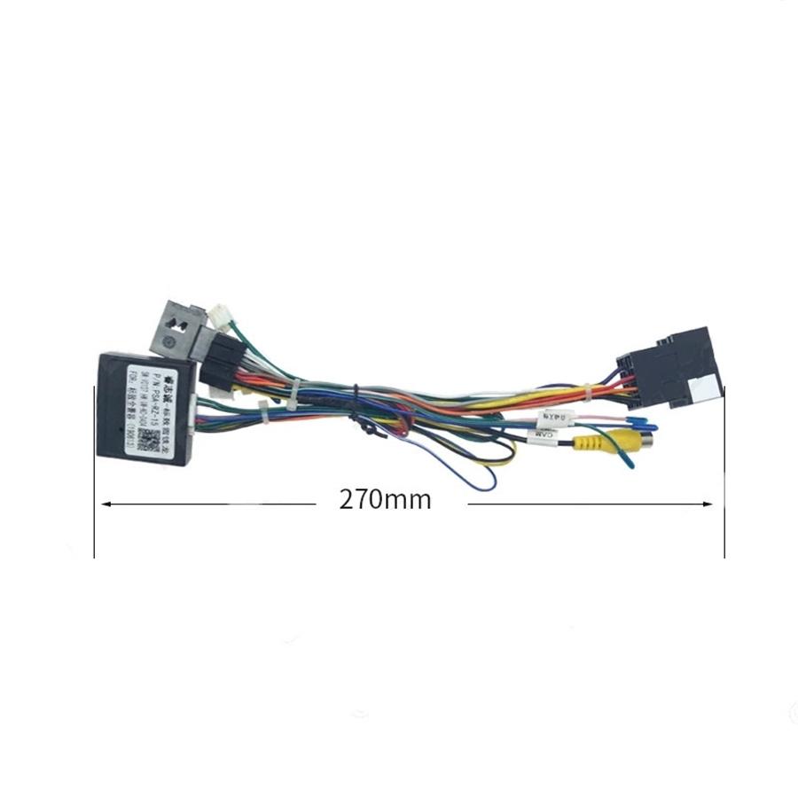 For Citroen C-QUATR/C-4 Low 16 PIN Stereo Radio Wiring Harness Connector CANBUS