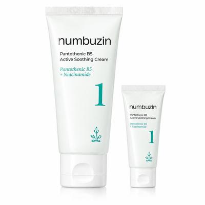 No.1 Pantothenic Acid Active Soothing Cream Oil Control & Calming 130ml + 15ml Set