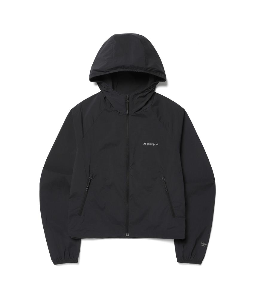 Snowpeak Apparel Pico Sunblock Pertex Ultralight Women'S Windbreaker (S26Mwtwb79) Dark Charcoal
