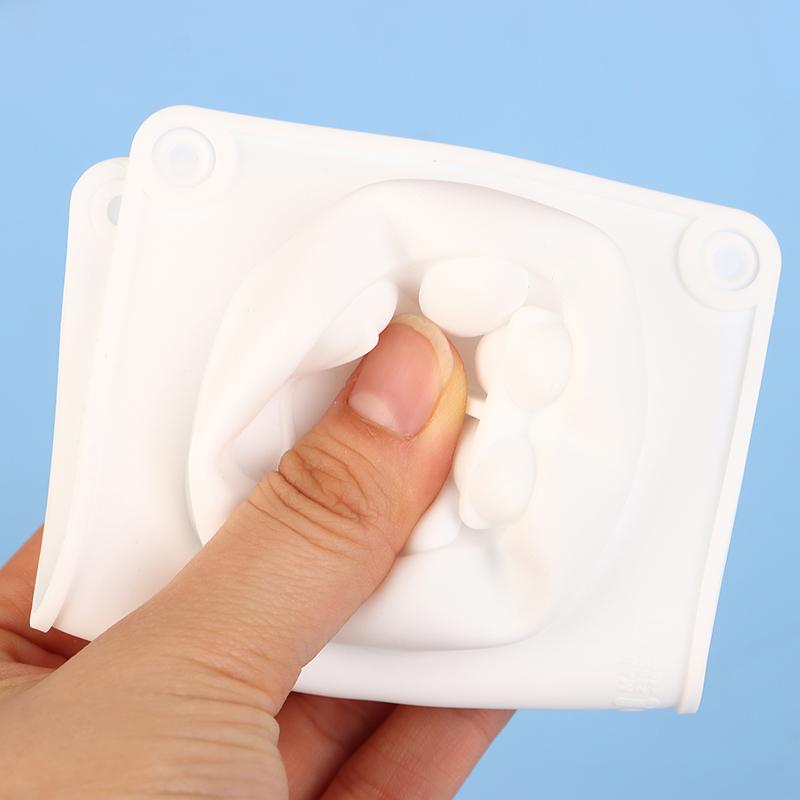 2/6 Cavity Cat Paw Silicone Soap Mold Animal Candle Resin Plaster Mold Diy Chocolate Jelly Cake Ice Cube Making Desk Decor Gift