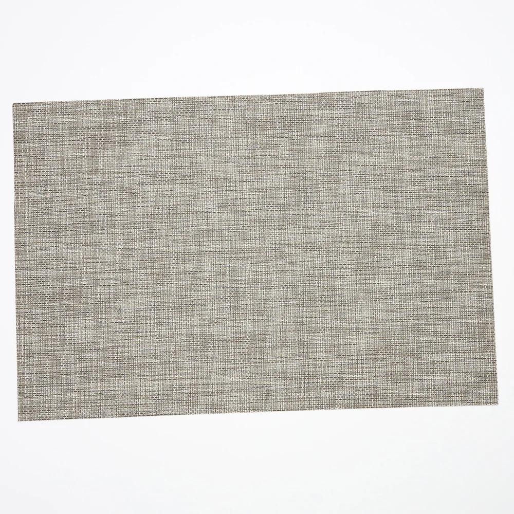 Woven PVC Placemats Heat Resistant Non-Slip Place mats for Dining Table Washable Durable Vinyl Table Mats