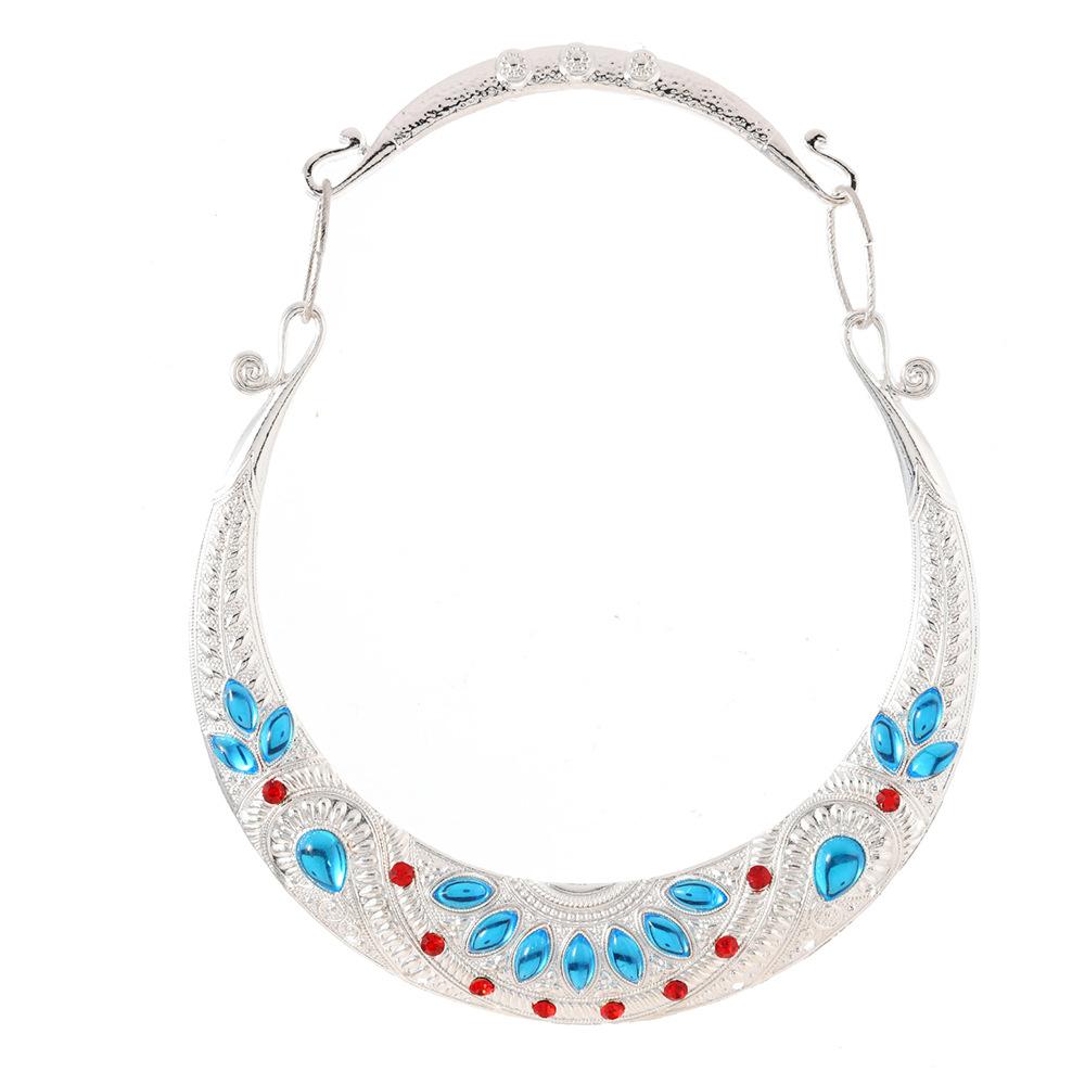 Ethnic Necklace Ethnic Characteristics Alloy Performance Dance Accessories Collar Retro Style Collar