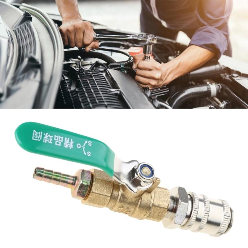 High Performances Transmission Fluid Oil Filling Filler Adapter Metal Distributor with Shut Off Valves Replacement Tool