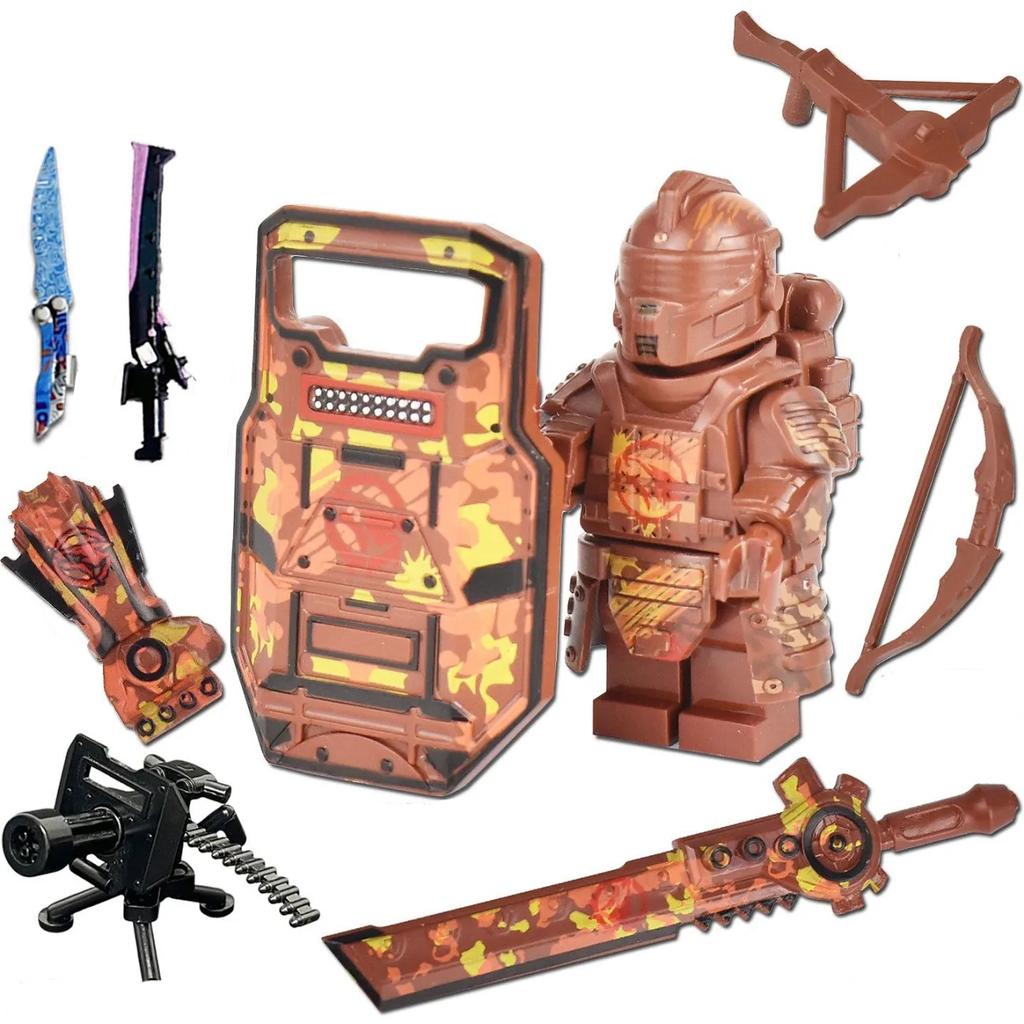 Baustein Minifigur Machete Geschenkpackung Jungen Spielzeug
