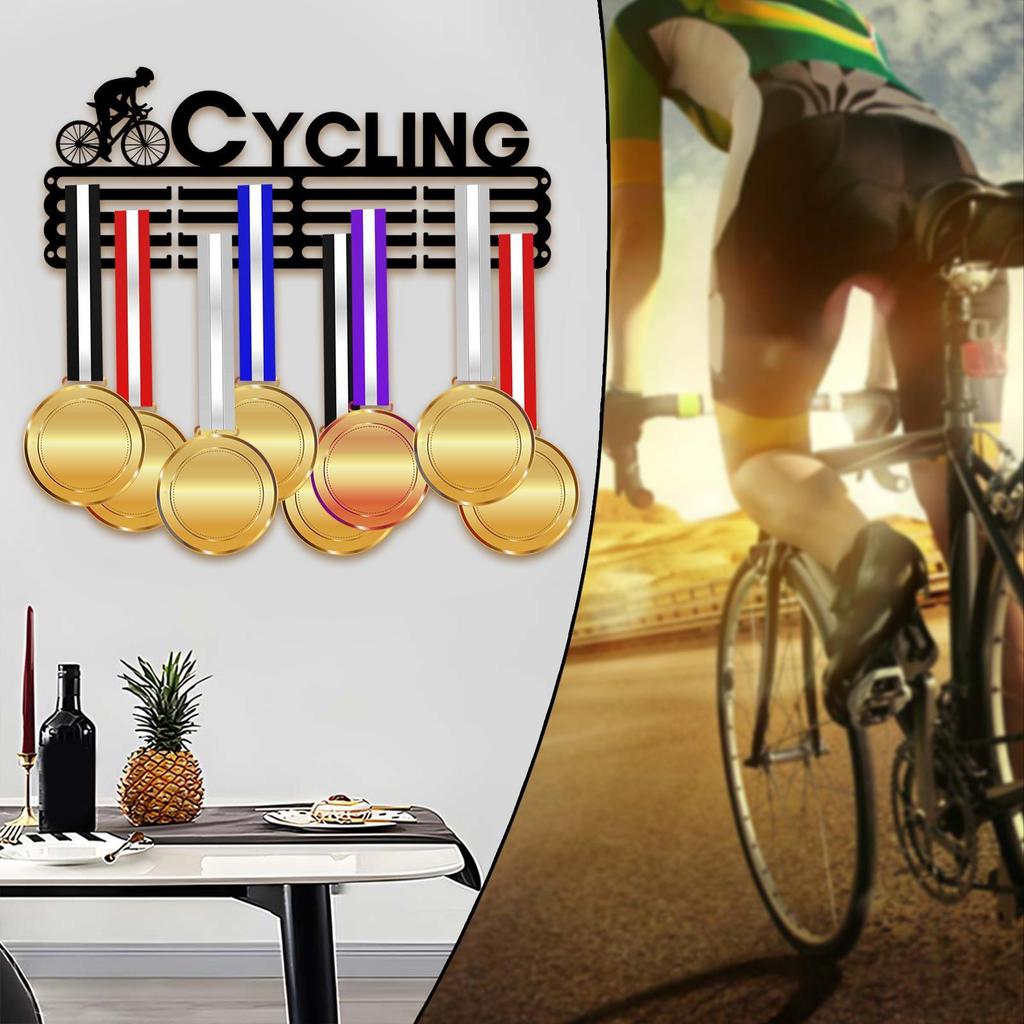 Medaljväggdisplay Hängare Hållare Hederssamling Hylla Sportorganisatör