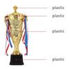 Golden Color Metal Model Trophy Metal Material Golden Statues Cupaward  Competition Soccer