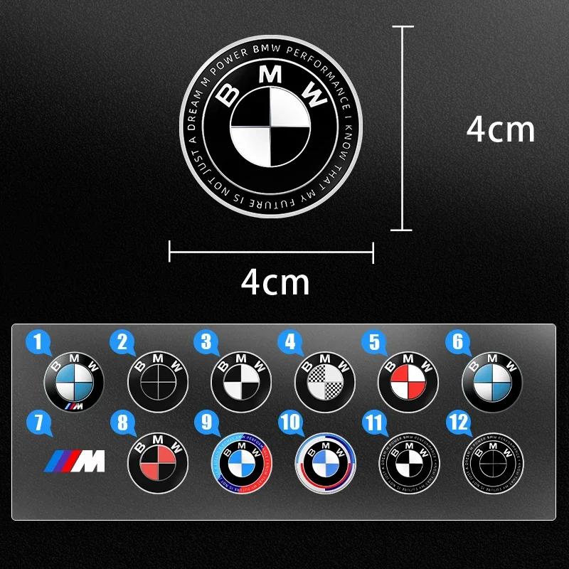 2025 För BMW M X3 X5 X6 Bil Framstol Nackstöd Märke Dekal Bil Sidofönster Klistermärken För BMW 50-års Kith F30 F10 E90 E34 E53 E61