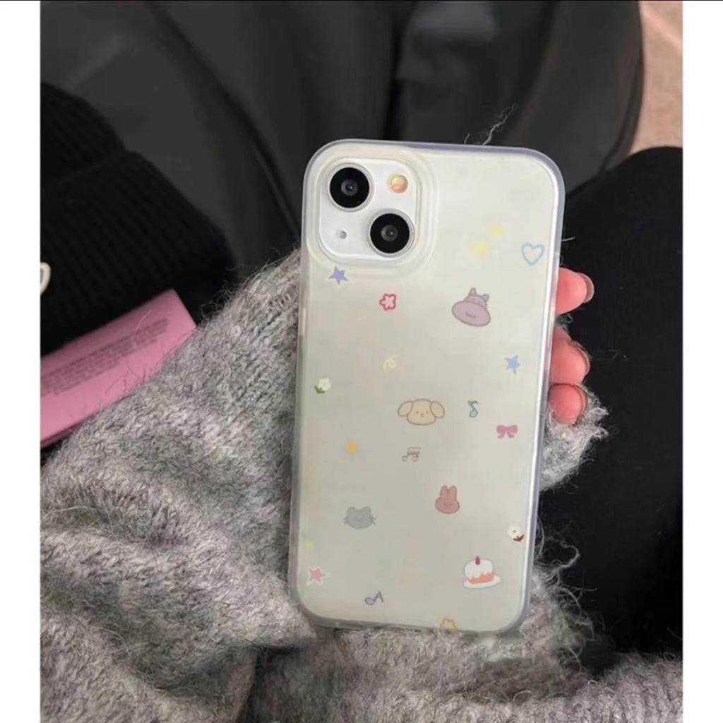 Simple Puppy iPhone Case: Soft, Frosted, Drop-Proof Shell for iPhone 11, 12, 13, 14, and 15 Pro Max.