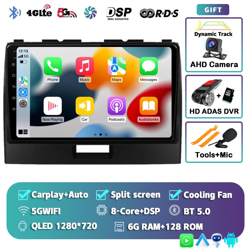 Android 14 Carplay Car Radio For Suzuki Wagon R 2010 2011 2012 2013 2014 2015 2016 2017 2018 GPS Multimedia Video Player Stereo