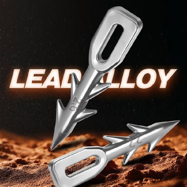 10Pcs Fishing Weight Ladder Fishing Sinkers Corrosions Resistant Suitable For Night Fishing & Different Water Conditions