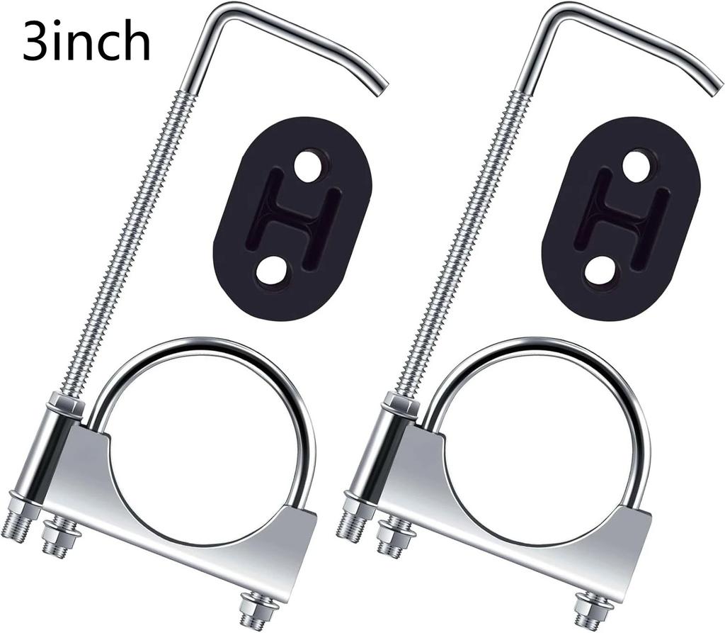 Xiaomi Exhaust Clamp with Hanger Hook Clamp for Car Exhaust Systems 2.5/3 Inch Automobile Exhaust Clamp Hook Rear Muffler Hanger Tool