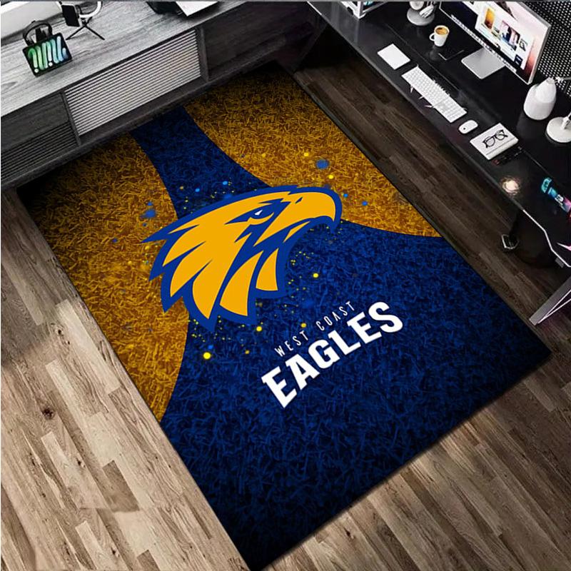 1Pc Australian Football Club Print Rug - home decoration Carpet For Living Room Bedroom Flooring Computer Chair Area Rug