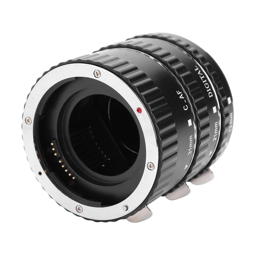 Lens Adapter Macro Extension Tube Set Ring for Canon DSLR Mount