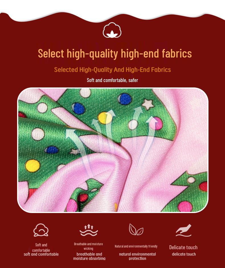 Moletom Infantil Europeu e Americano com Estampa de Árvore de Natal - Manga Longa, Design Cartoon Outono/Inverno