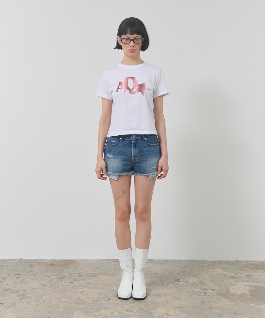Eikyueikyuhauseukeulleob Star Aq T-Shirt [White]