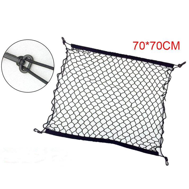 70X70 Auto For Toyota Prius XW60 MK5   2024 2025 Accessories Car Boot Trunk Cargo Net Elastic Storage Organizer Parts 70X70