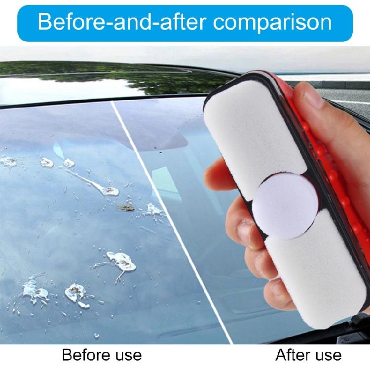 Glass Cleaning Board Car Glass Cleaner Brush Windshield Oil Film Remover Universal Auto Glass Coating Car Glass Sponge