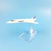1/400 16cm Diecast Air France Concorde Plane Aircraft Airplane Model Kids Gift