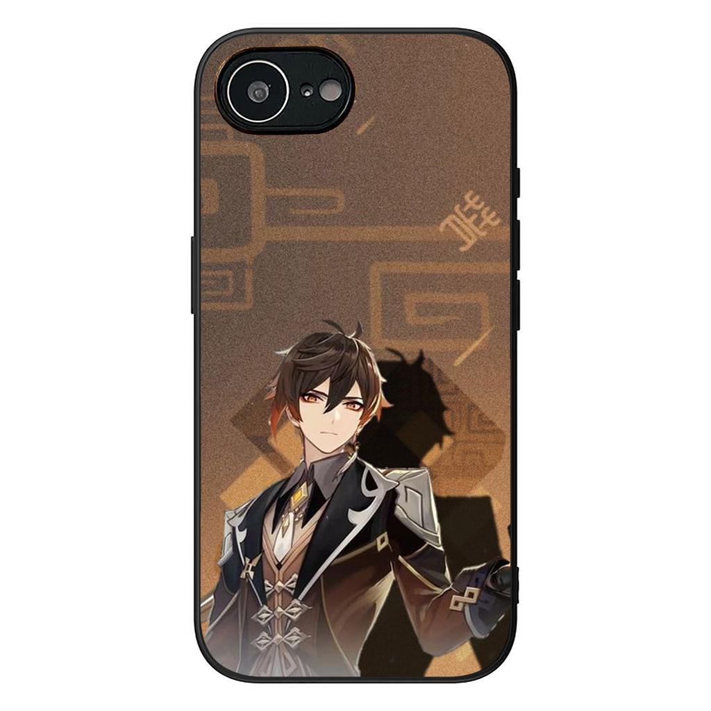 Xiao Zhong Li Genshins Impacts ZhongLi Phone Case for Xiaomi Redmi Note 12 11 10 A3 Pro 10A 10C 12C Note12 5G Protective Cover