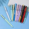 Penna stilografica 0,38 mm Pennino Fine Multicolore Opzionale per Diario Calligrafia Scrittura Fluida Anti-macchia Tipo a Pressione Ricaricabile Penna da Scrittura a Inchiostro Scuola