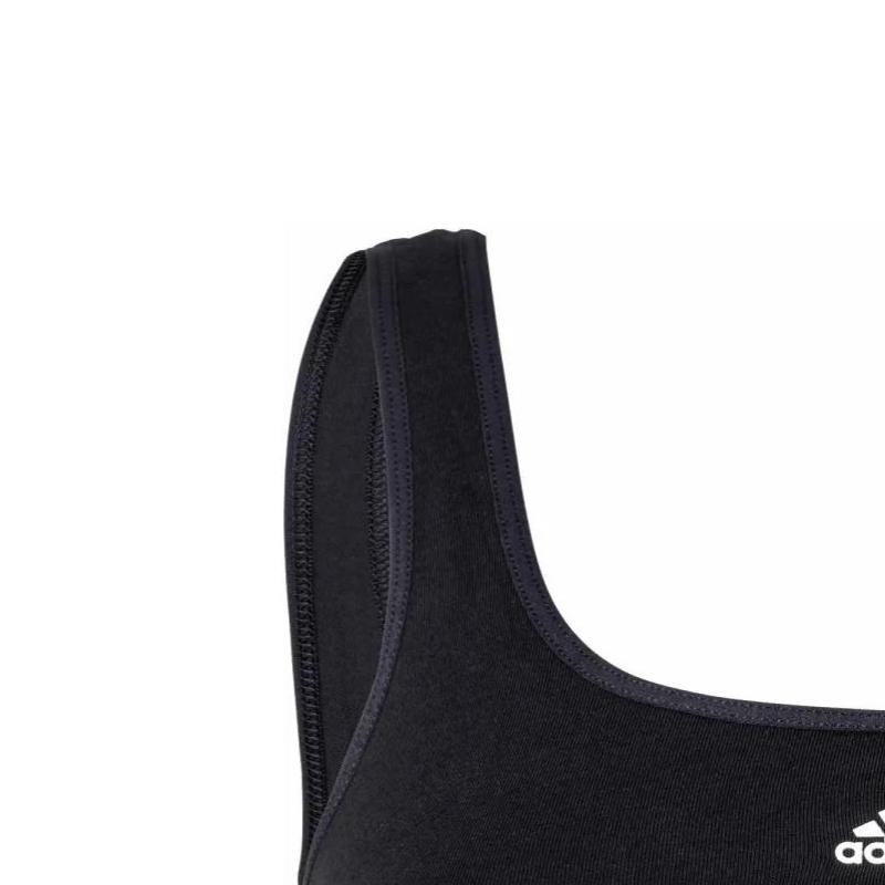Adidas Solid Color Sports Bra Women Underwear Black 4A7H11-BLACK