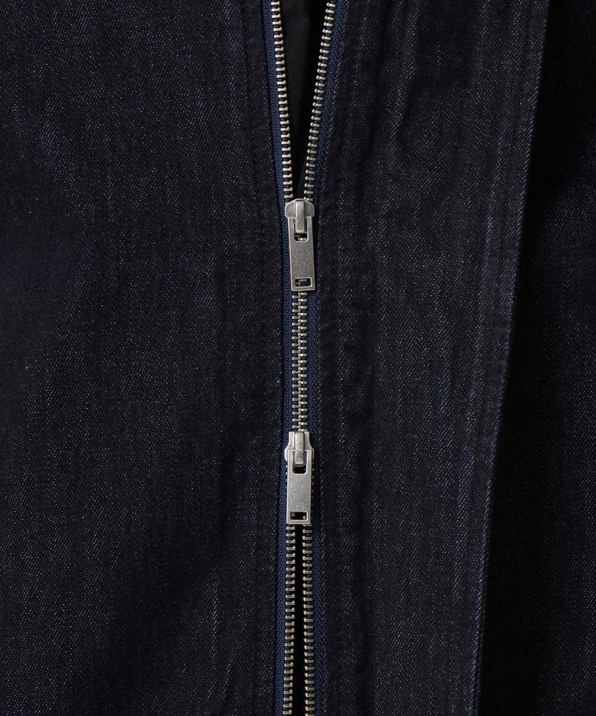 Musinsa Standard Oversized Denim Blouson Jacket [Deep Indigo]