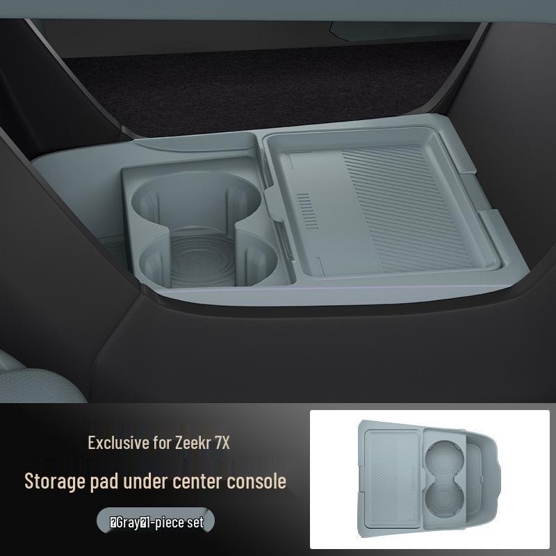 Zeekr 7X Center Console Storage Box - Interior Car Accessory 253.2*240.97*64 mm