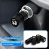 4Pc Car Valve Caps Stem Case Cover Accessories Wheel Valve Dust Caps Tyre Rim Stem Cover For Honda Civic City Accord Fit Insight UH3