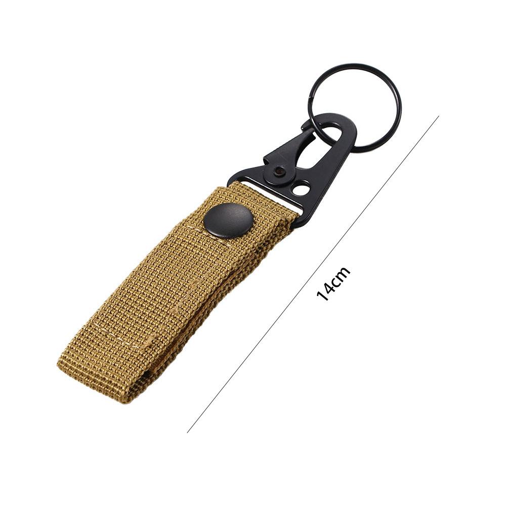 Outdoor Carabiner Clip Hanging Belt Camping Buckle Hook Clip Clip Clamp Hanging Hook Key Hook