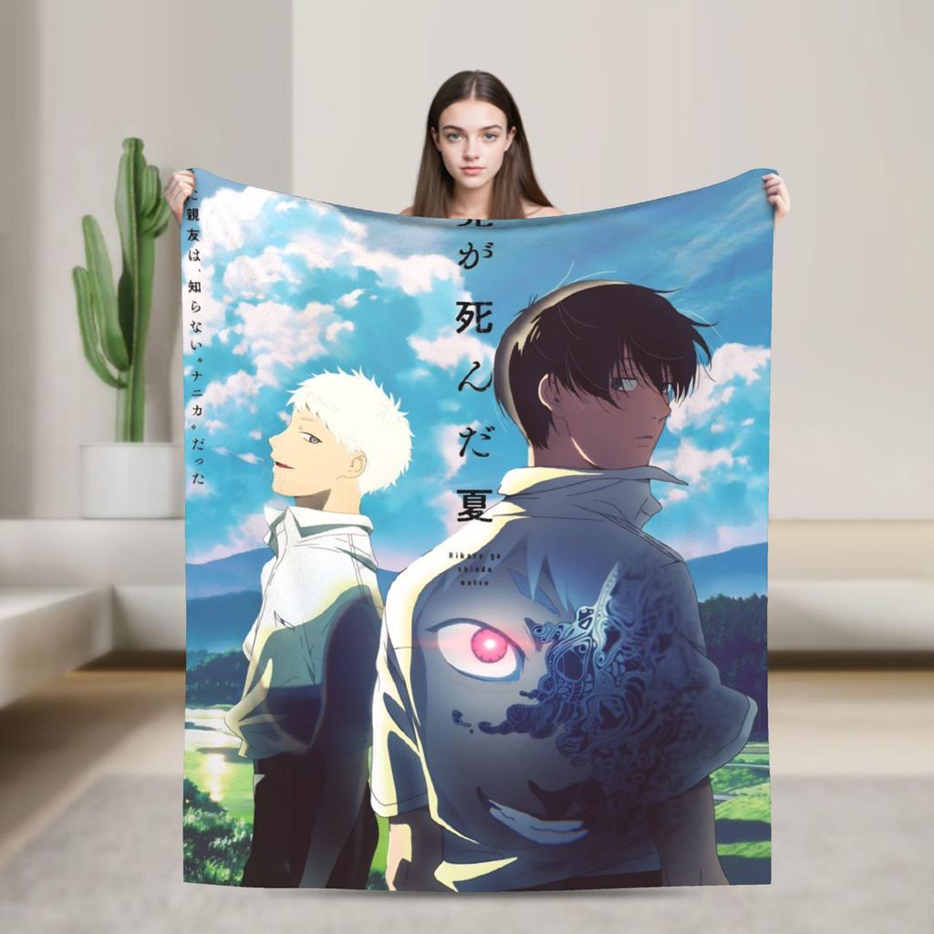 The Summer Hikaru Died Mange Blanket Quality Super Soft  Bedding Throws Winter Travel Office Couch Chair Fashion Bedspread