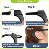 Eye Glasses Anti Slip Ear Hook Eyeglass Eyewear Accessories Silicone Grip Temple Tip Holder Spectacle Eyeglasses Grip