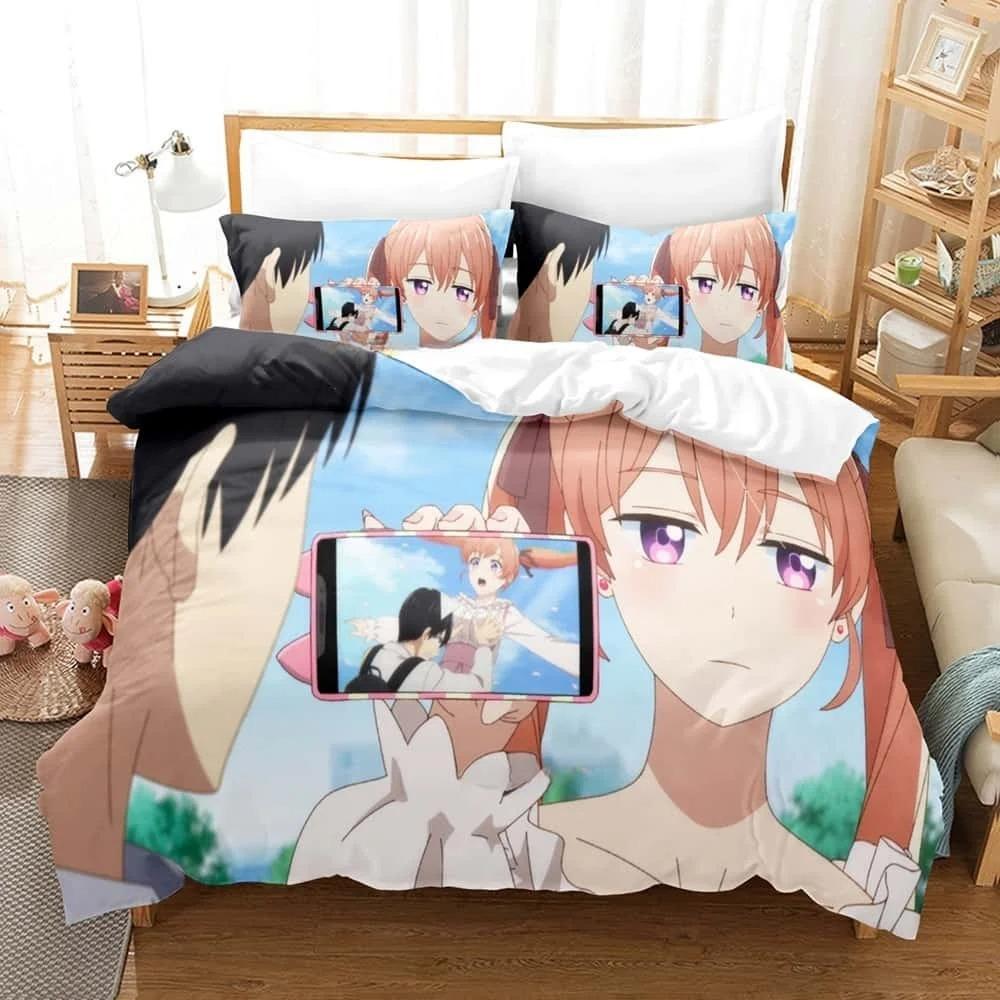 New Anime A Couple Of Cuckoos Bedding Set Single Twin Full Queen King Size Bed Set Adult Bedroom Duvet Cover Sets Home Textiles