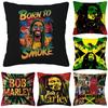 Reggae Bob Marleys Pillowcase Anime Throw Pillow Covers For Living Room Cushions Home Decorations Interior Decoration Sofa Cover