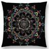 New Dreamy Sun Moon Stars Colorful Lotus Eternity Mandala Gorgeous Floral Pattern Design Prints Cushion Cover Pillow Case