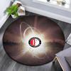 Feyenoord Rotterdam Round Area Rug,Carpet Rug for Living Room Bedroom Sofa Playroom Decor,Non-slip Floor Mat